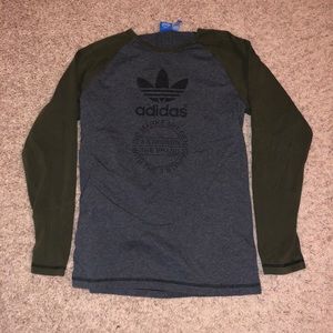 Adidas Men Long sleeves Shirt